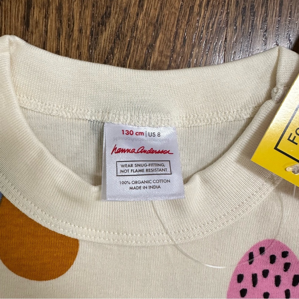 Hanna Andersson Pastel Eggs PJs - Picture 2 of 2
